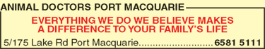 Animal Doctors Port Macquarie - Sydney Vets 5