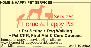 Home & Happy Pet Services - Sydney Vets 1