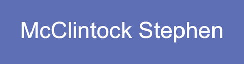 McClintock Stephen - Sydney Vets 0
